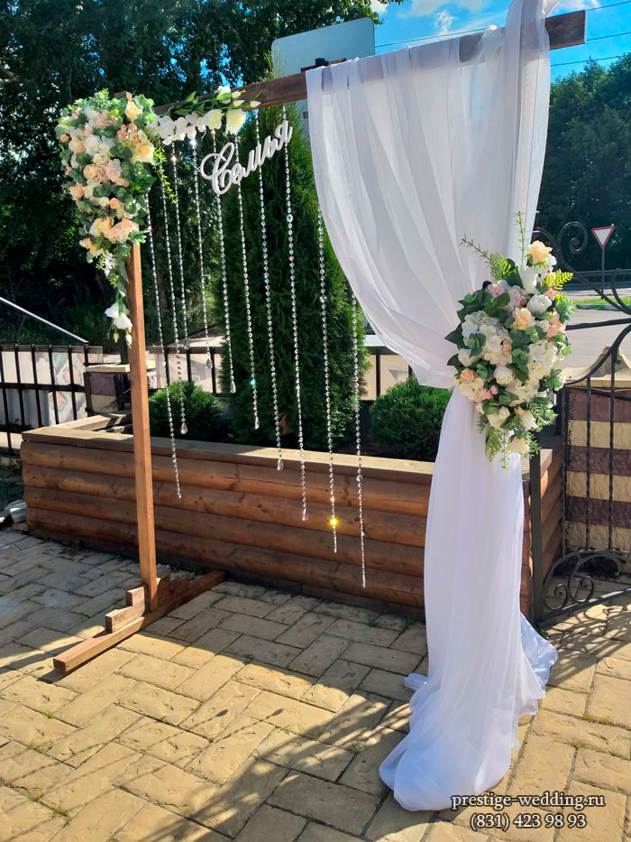 Свадебная арка для выездной церемонии: вдохновляющая фотоподборка от YesYes