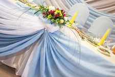 Свадьба в голубом цвете