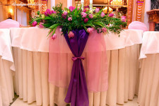 Свадьба в сиренево-розовых тонах