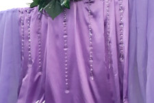 Оформление фиолетовым цветом, "Маринс парк"