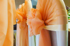 Оформление свадьбы в оранжевом цвете