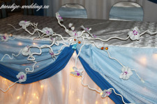 "Шавская долина", свадьбв в голубом цвете