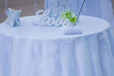 Оформление столика для свадьбы